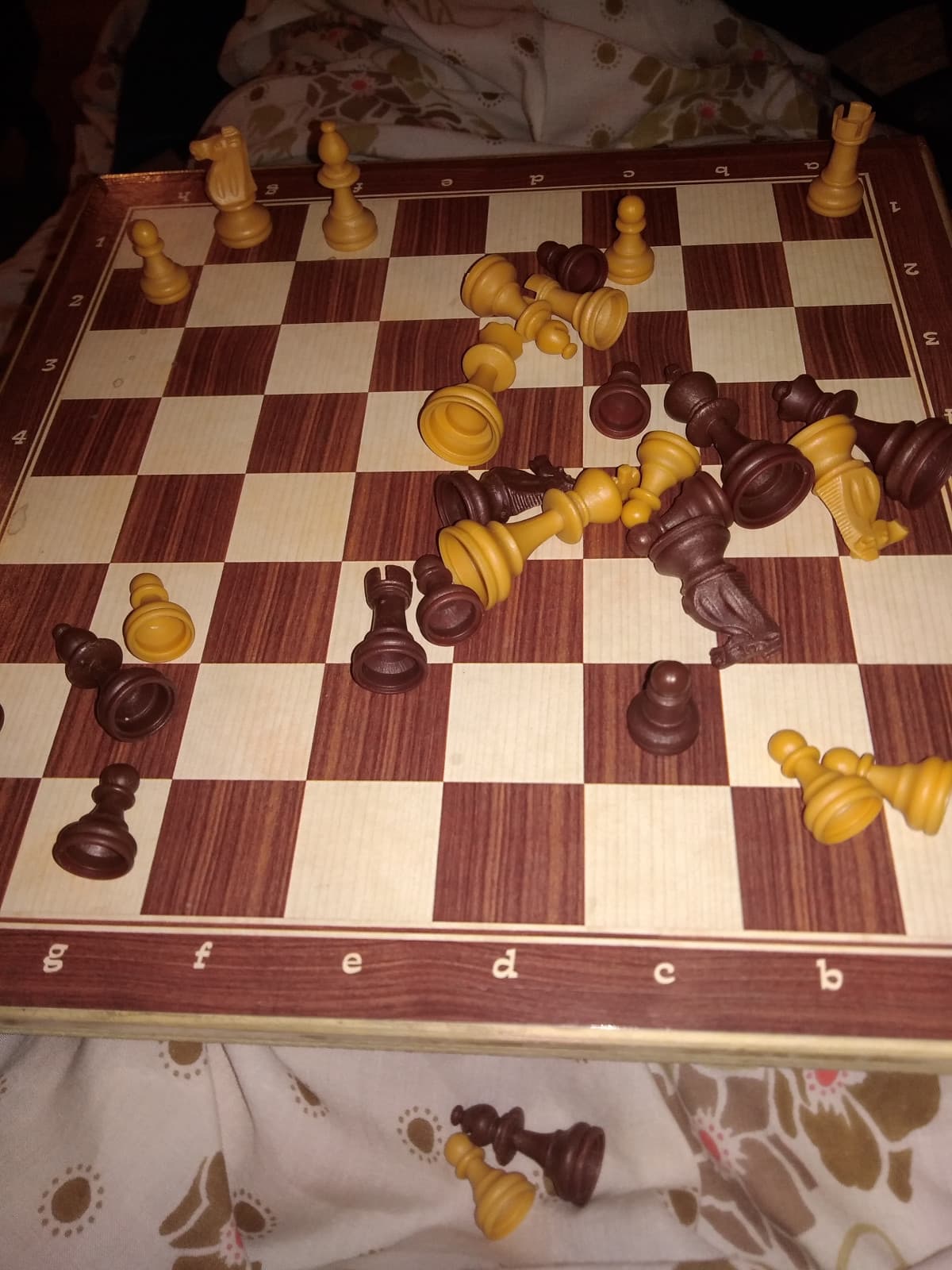 Ogni volta che gioco a scacchi con mia sorella va sempre a finire che litighiamo e alla fine non finiamo mai una cavolo di partita ahahahahhaha