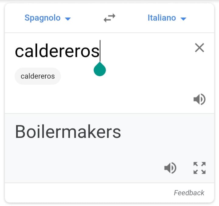 Direi che Google traduttore ha fumato un po' troppo