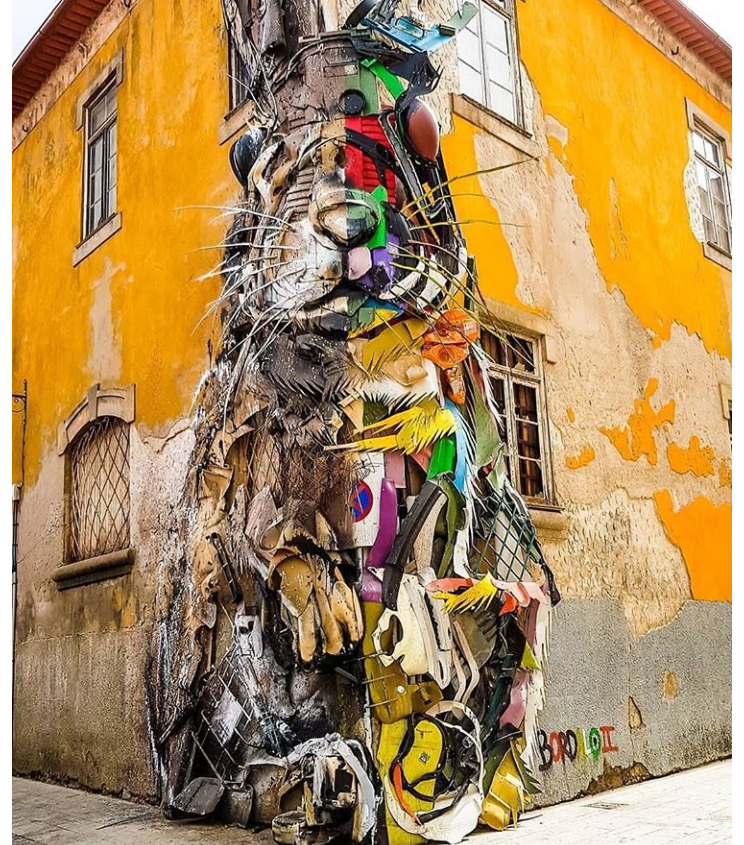 Street art a porto,Portogallo