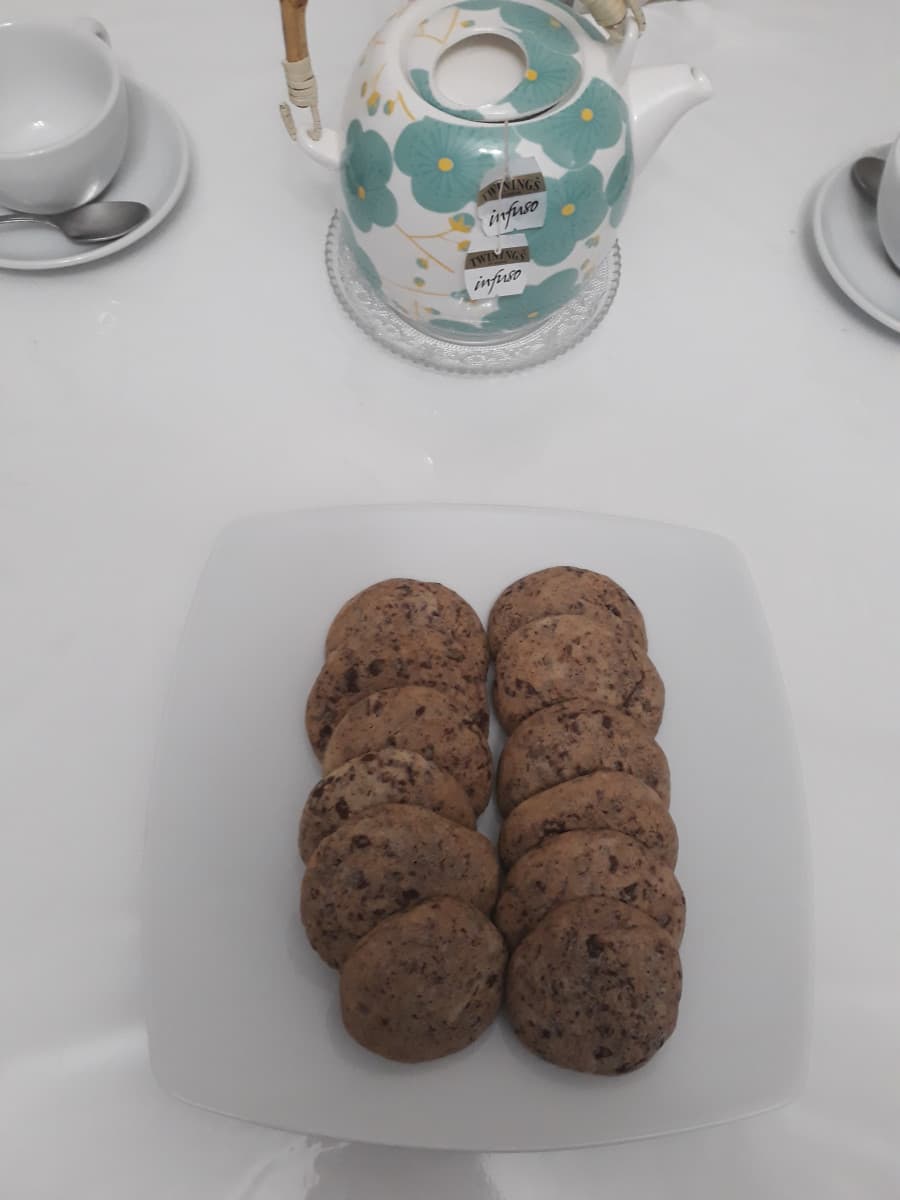 Per la prima volta nella mia vita ho fatto i biscotti. Che dire, sono venuti benissimo. 