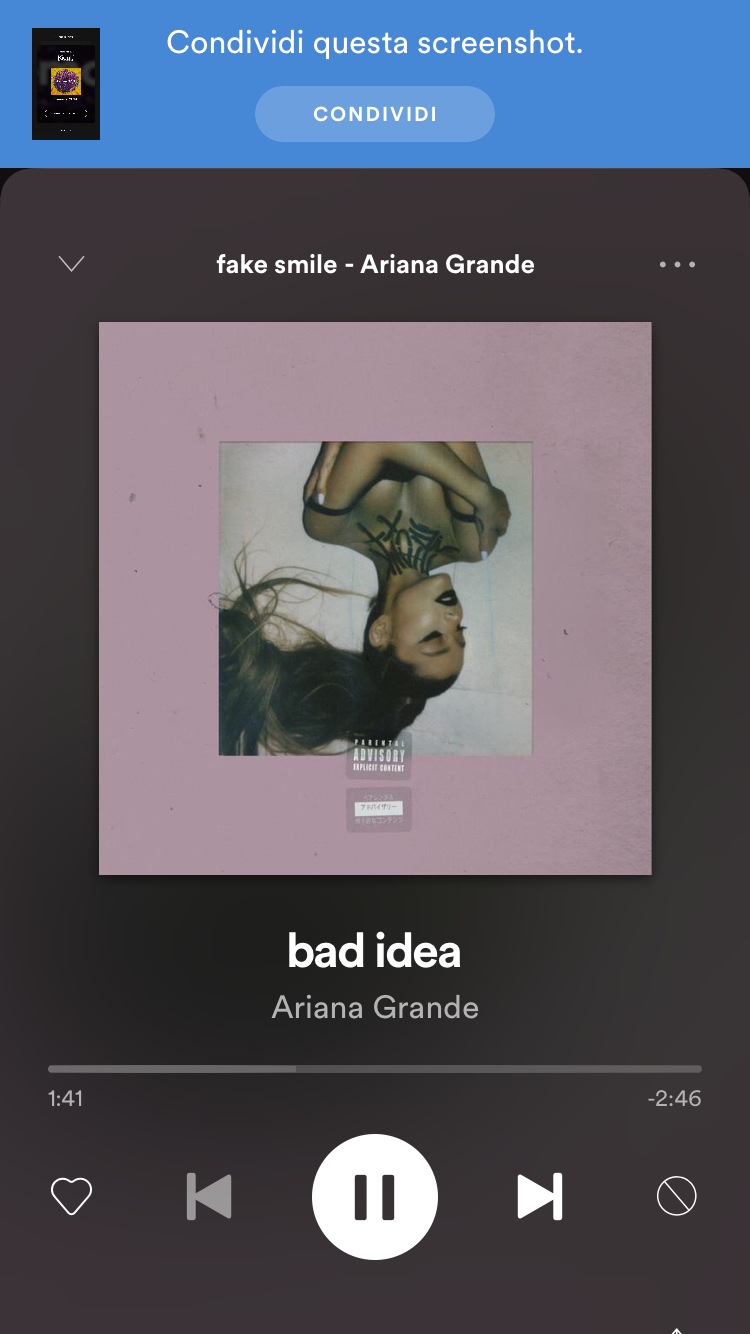 Thank u, next album - bad idea