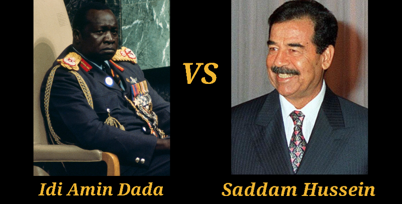 Idi Amin Dada VS Saddam Hussein