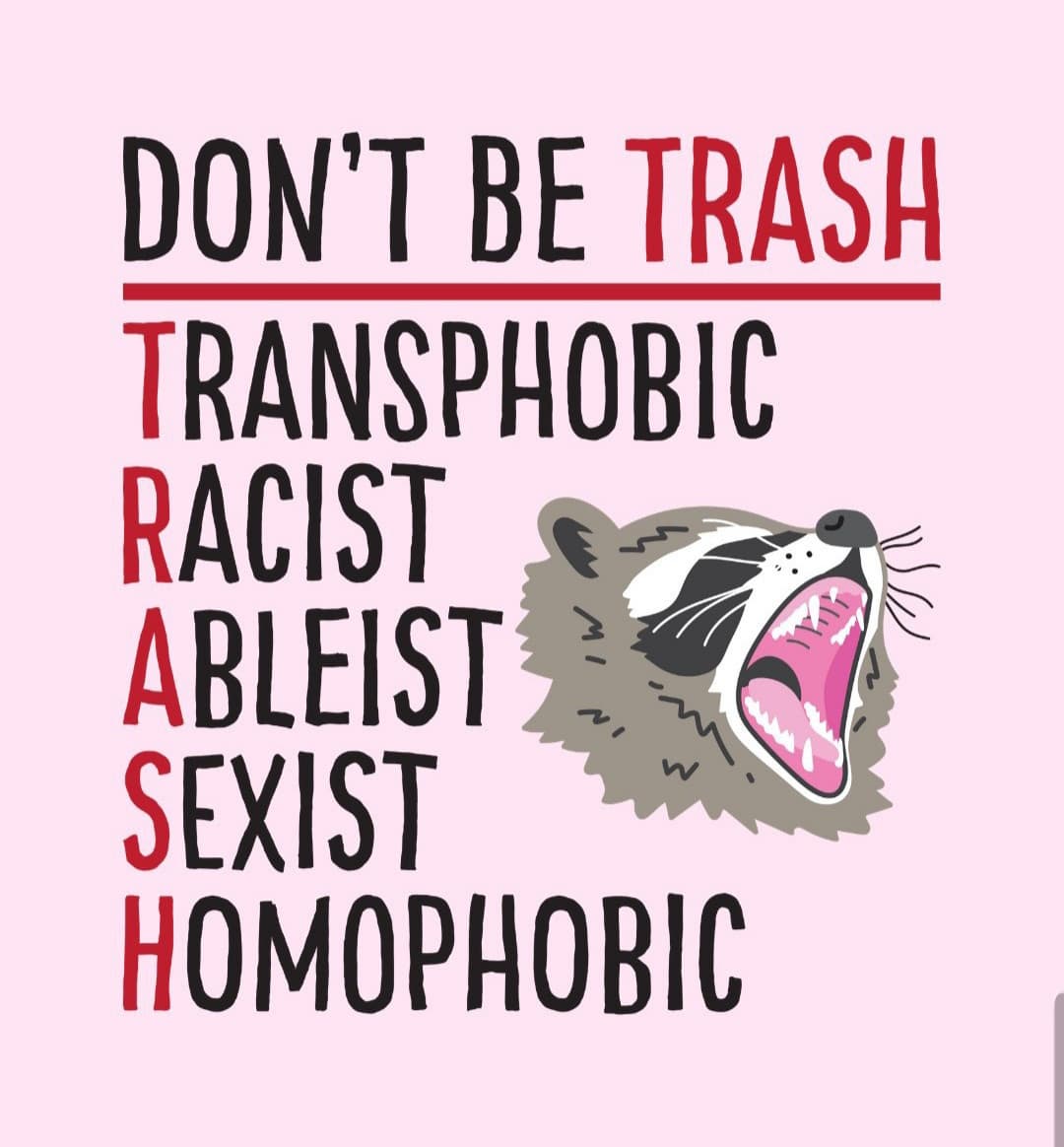 Don't be trash