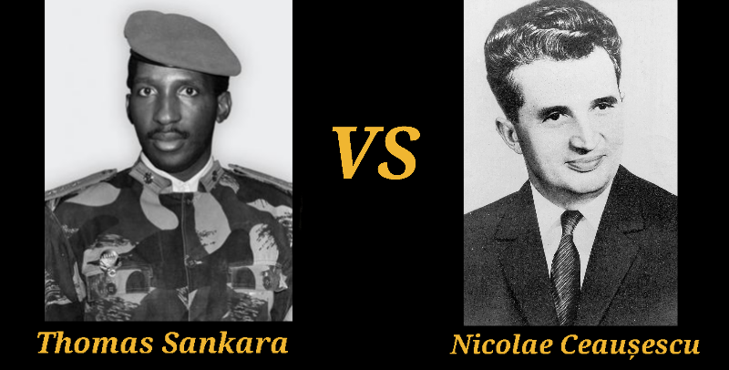 iniziamo: Thomas Sankara VS Nicolae Ceaușescu