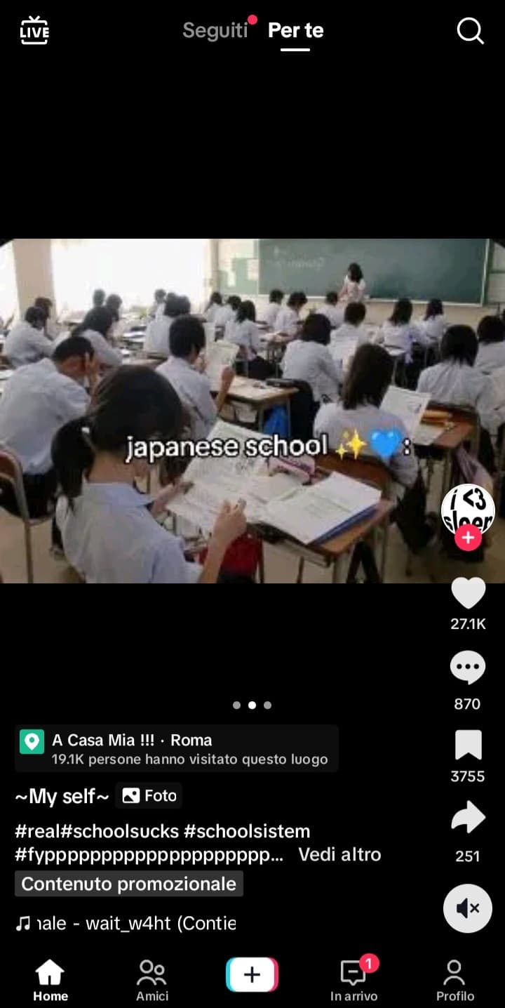 Vaglielo a dire a questo che la scuola giapponese è 1000 volte più tossica di quella italiana