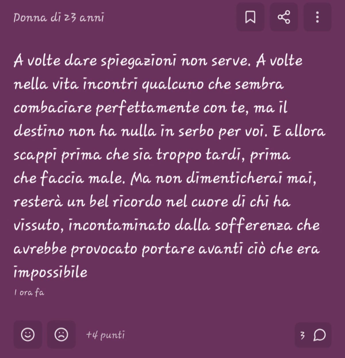 Il coraggio di vivere🌷